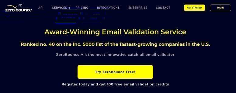 ZeroBounce Email Verifier