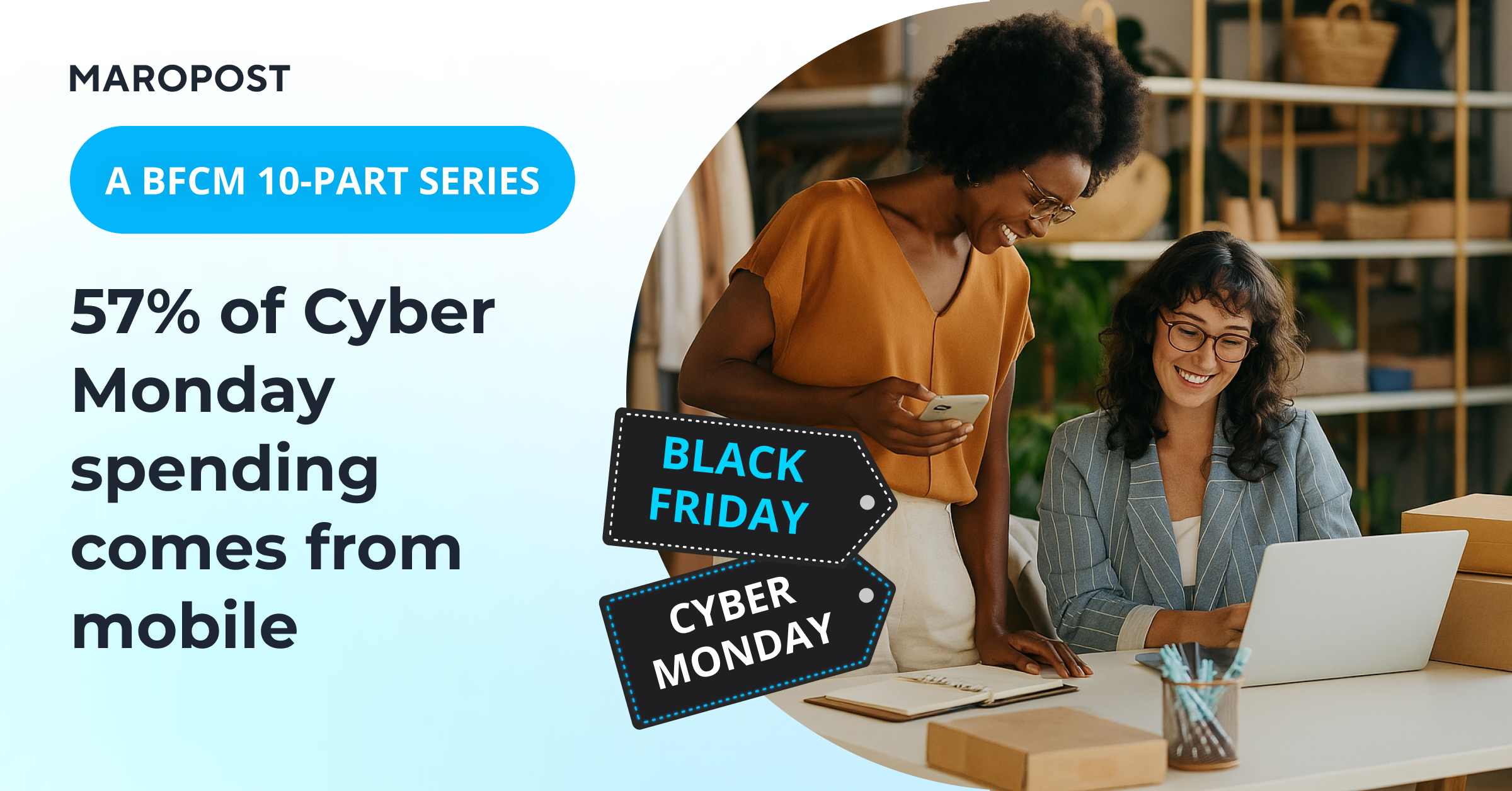 57% of Cyber Monday spending came from mobile: how email and SMS win attention